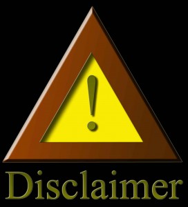 Disclaimer